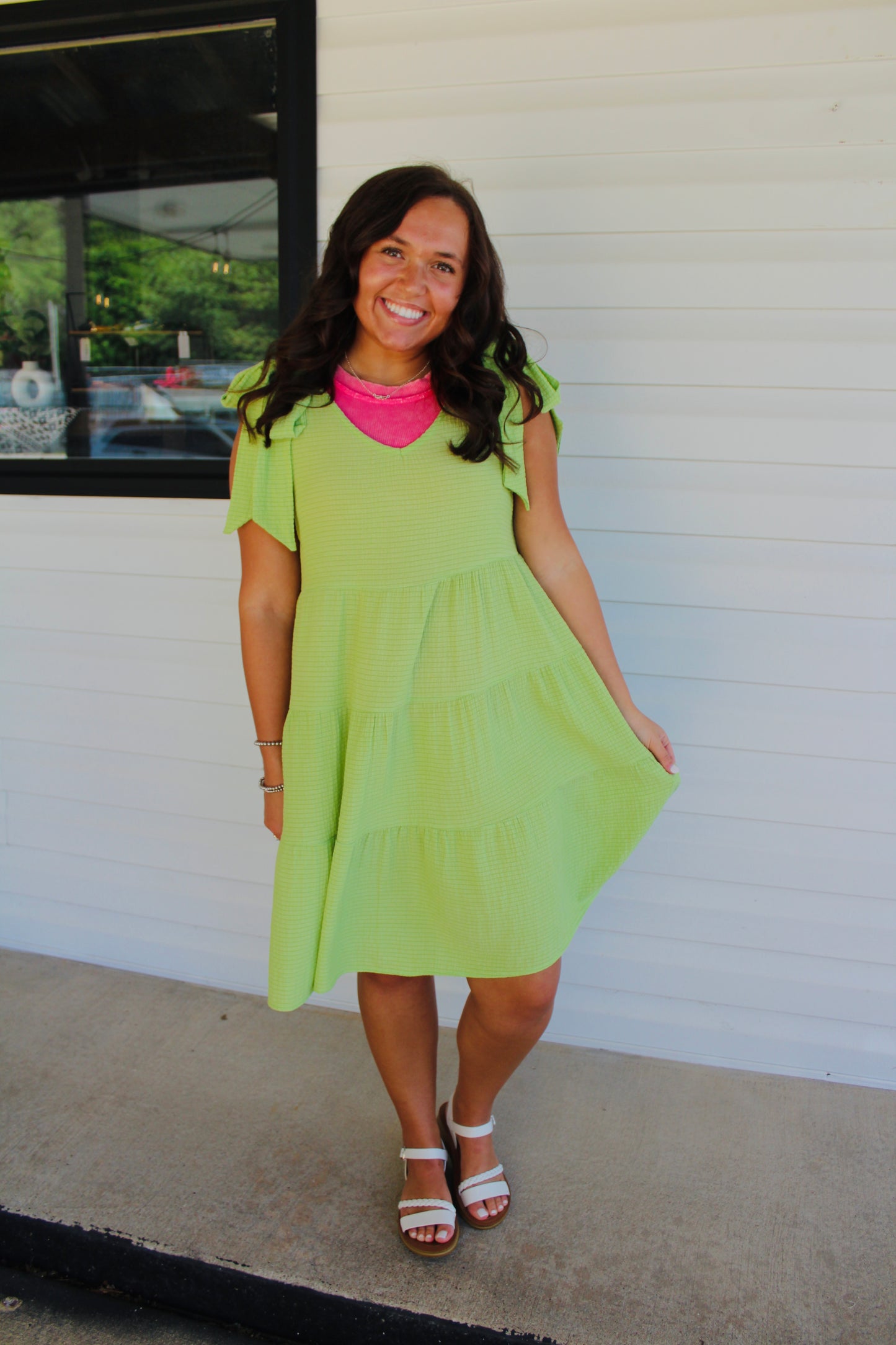 The Dylanne Apple Green Dress