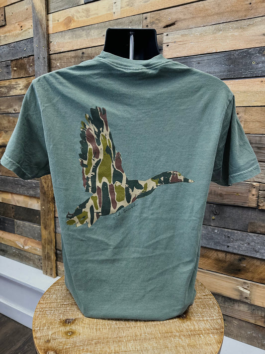 Duck Wings with Thicket Camo Tee