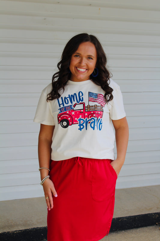 Home Of The Brave Graphic Tee