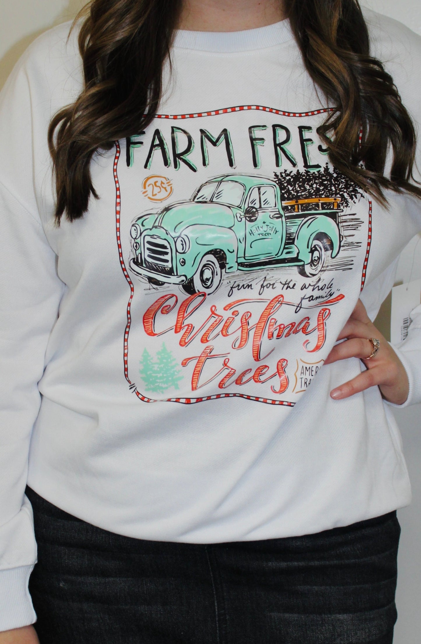 Farm Fresh Christmas Tree Pullover