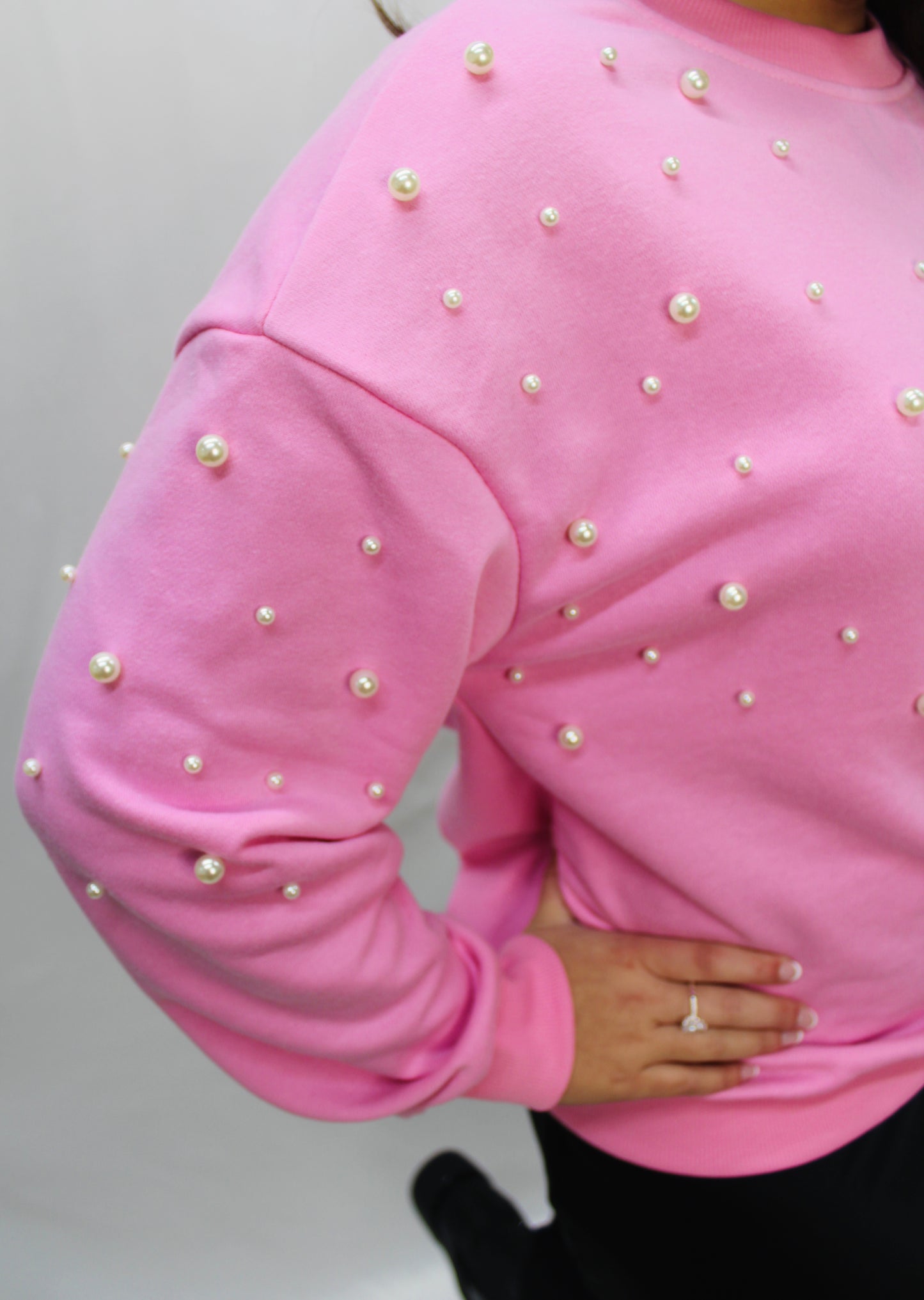 Pink Pearl Pullover