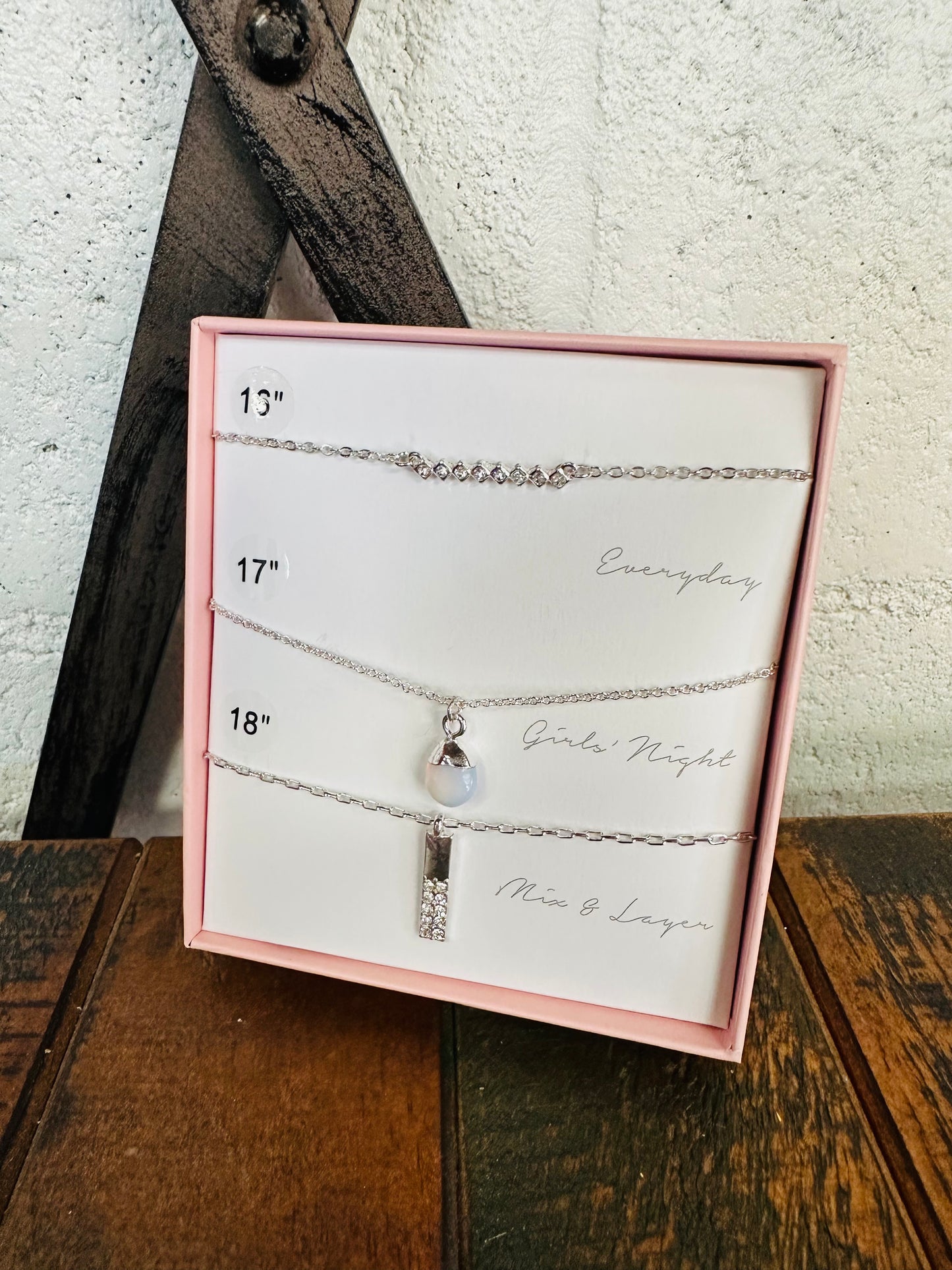 Silver Every Occasion Boxed Necklaces