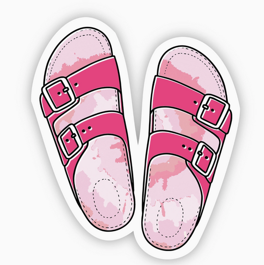 Sandal Pink Aesthetic Sticker