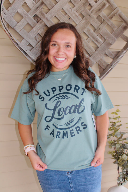 Support Local Farmers Cypress Green Tee