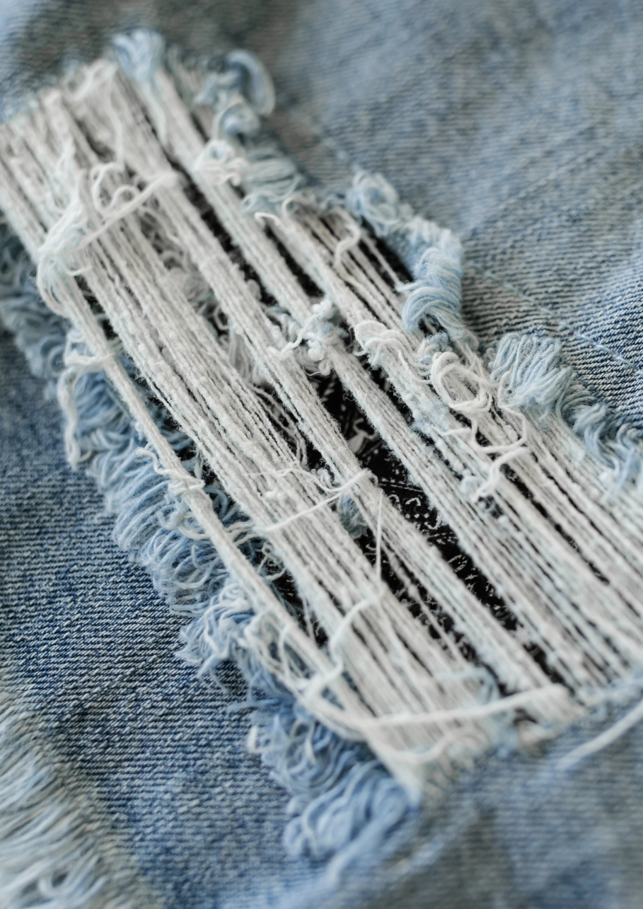 R13 'Jesse' Distressed Denim Skirt in Clinton Blue | Rebecca Bree |  High-end Contemporary Boutique | Vancouver | Designer Brands | Canada