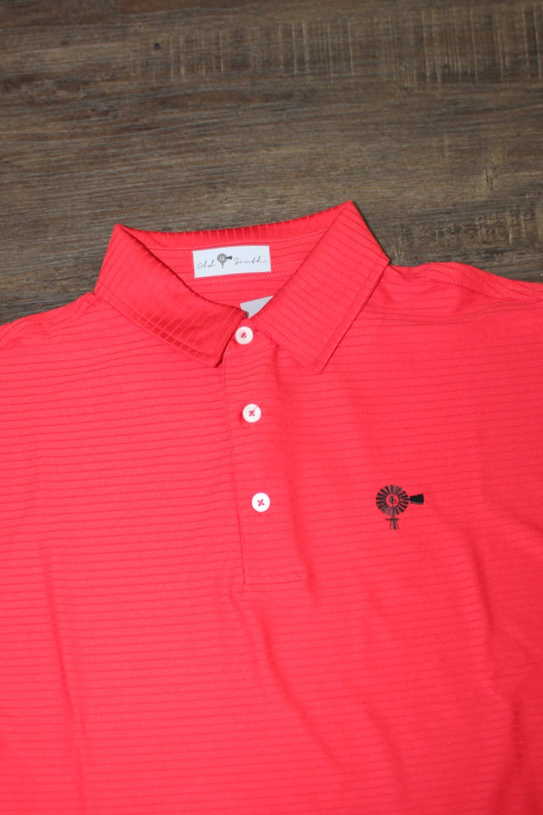 Red Stanley Performance Polo