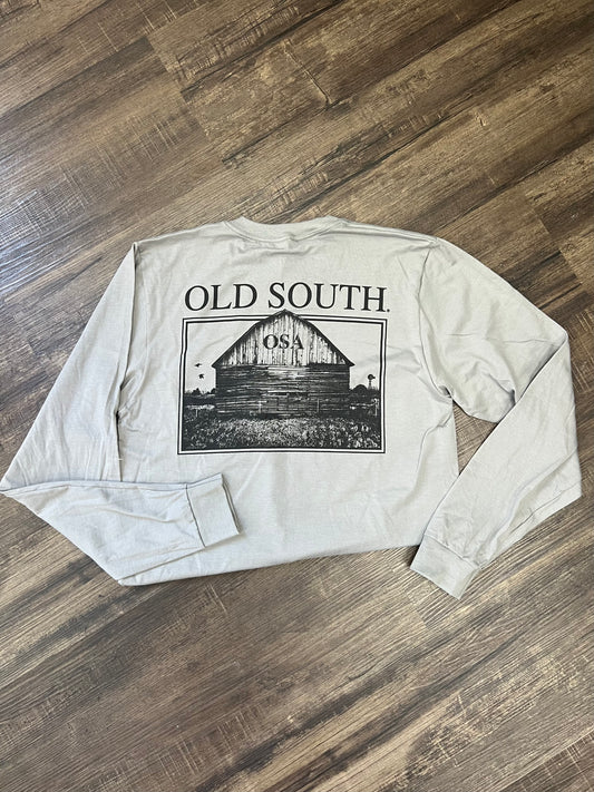 Old South Apparel Barn Long Sleeve Tee