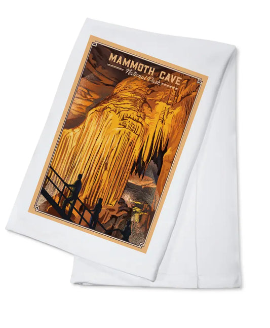 The Drapery Room Mammoth Cave Tea Towel