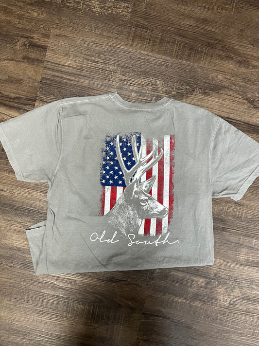 Deerly Old South Tee
