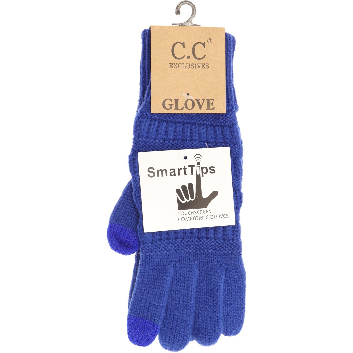 Solid Cable Knit C.C. Gloves